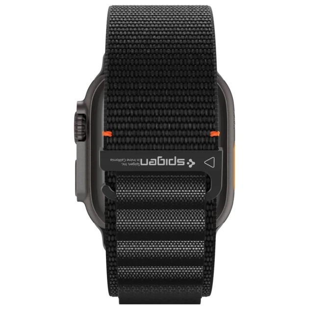 Ремінець Spigen WBF1 для Apple Watch 49 | 46 | 45 | 44 mm Black (AMP10144) - зображення 4