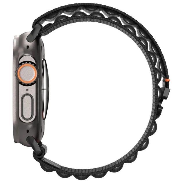Ремінець Spigen WBF1 для Apple Watch 49 | 46 | 45 | 44 mm Black (AMP10144) - зображення 5