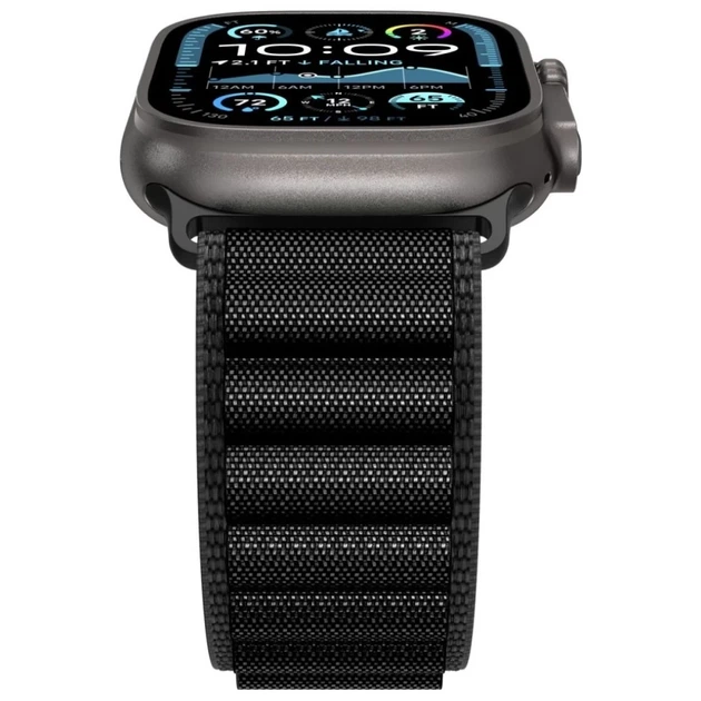 Ремінець Spigen WBF1 для Apple Watch 49 | 46 | 45 | 44 mm Black (AMP10144) - зображення 6