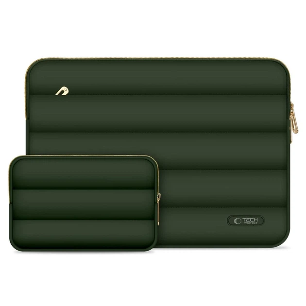 Комплект чехлов Tech-Protect Puffy 15-16" Army Green (5906302375318) - Фото 1 Комплект чехлов Tech-Protect Puffy 15-16" Army Green (5906302375318) - изображение 1
