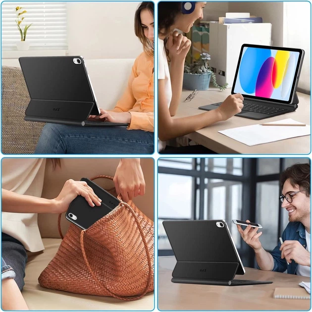 Чехол-клавиатура Tech-Protect SmartCase Magnetic для iPad 11 2025 11th Gen | 10.9 2022 10th Gen Black (5906302363445) - изображение 11