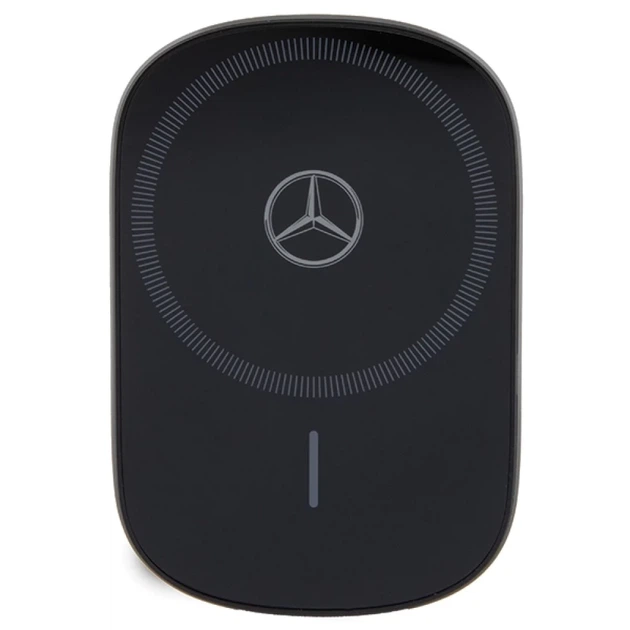Автодержатель с функцией беспроводной зарядки Mercedes Silver Stars 15W Black with MagSafe (MEWCCGSLK) - изображение 2