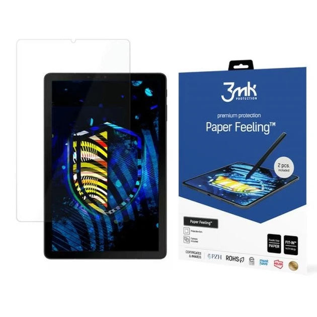 Захисна плівка 3mk Paper Feeling (2 PCS) для Samsung Galaxy Tab S4 10.5 (5903108457859) - Фото 1 Захисна плівка 3mk Paper Feeling (2 PCS) для Samsung Galaxy Tab S4 10.5 (5903108457859) - зображення 1