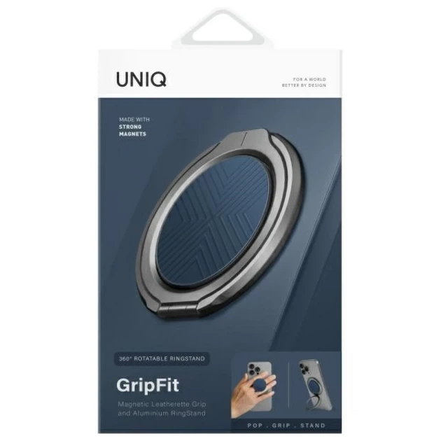Тримач UNIQ GripFit Classic Sapphire Blue (UNIQ-GRIPFITCLS-SBLUE) - зображення 2