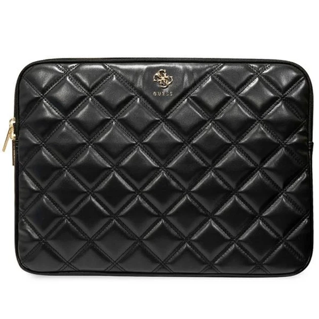 Чехол Guess 4G Logo Quilted Sleeve 14" Black (GUCS14ZPSQSSGK) - Фото 1 Чехол Guess 4G Logo Quilted Sleeve 14" Black (GUCS14ZPSQSSGK) - изображение 1