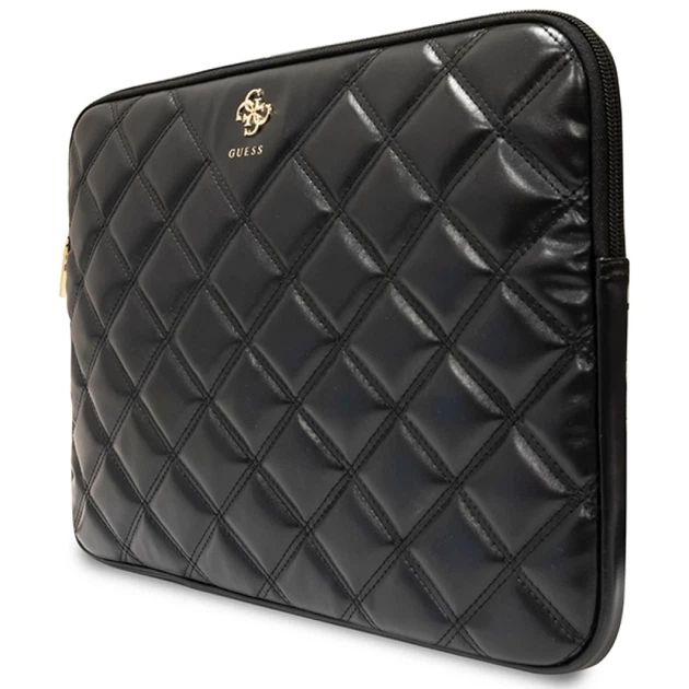 Чехол Guess 4G Logo Quilted Sleeve 14" Black (GUCS14ZPSQSSGK) - Фото 2 Чехол Guess 4G Logo Quilted Sleeve 14" Black (GUCS14ZPSQSSGK) - изображение 2