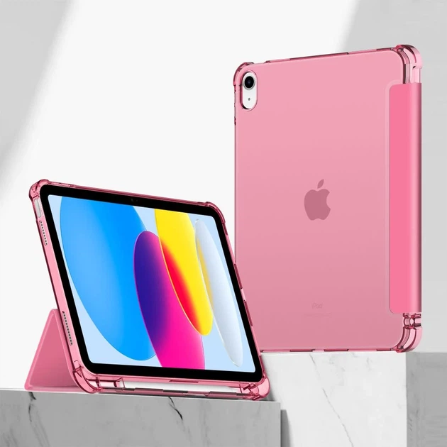 Чехол Tech-Protect SC Pen Hybrid для iPad 11 2025 11th Gen | 10.9 2022 10th Gen Crystal Magenta (5906302372102) - Фото 4 Чехол Tech-Protect SC Pen Hybrid для iPad 11 2025 11th Gen | 10.9 2022 10th Gen Crystal Magenta (5906302372102) - изображение 4