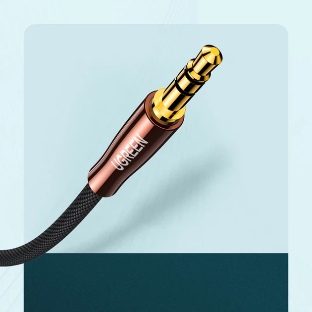 Кабель Ugreen Mini Jack 3.5mm to 2x RCA 2m Copper (6957303888474) - Фото 11 Кабель Ugreen Mini Jack 3.5mm to 2x RCA 2m Copper (6957303888474) - зображення 11