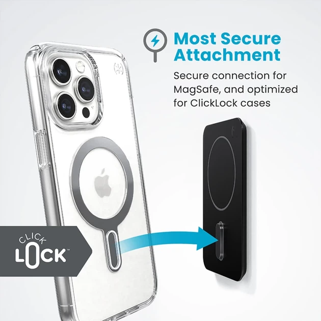 Держатель Speck Everywhere Mount with ClickLock Black with MagSafe (150657-B565) - Фото 5 Держатель Speck Everywhere Mount with ClickLock Black with MagSafe (150657-B565) - изображение 5