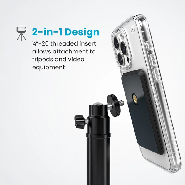 Держатель Speck Everywhere Mount with ClickLock Black with MagSafe (150657-B565) - Фото 6 Держатель Speck Everywhere Mount with ClickLock Black with MagSafe (150657-B565) - изображение 6