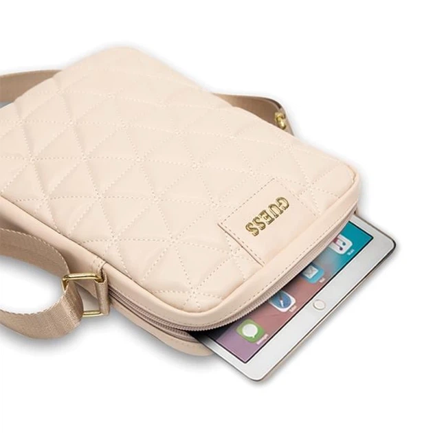 Чехол Guess Quilted для iPad 9.7 2018 | 2017 | iPad Air 2 Pink (GUTB10QLPK) - изображение 4