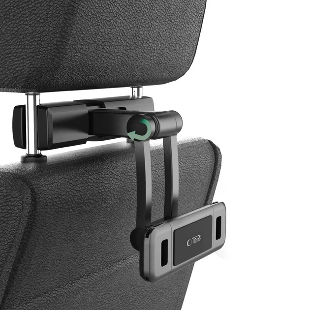 Автодержатель Tech-Protect V2 Stretchable Headrest Car Mount Black (5906302380688) - изображение 9
