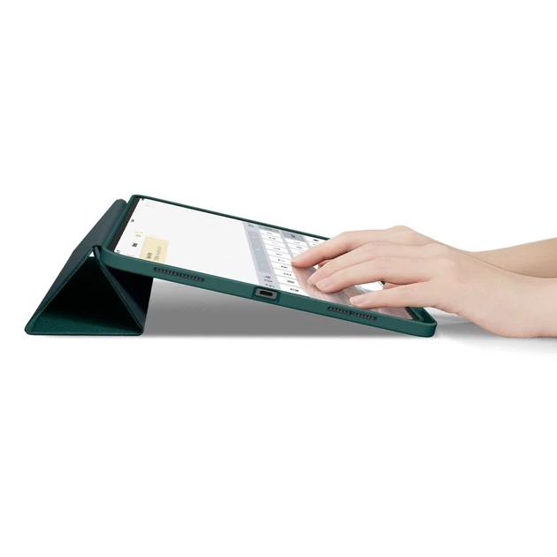 Чехол Spigen Urban Fit для iPad Pro 13 2024 7th Gen Midnight Green (ACS07763) - изображение 9