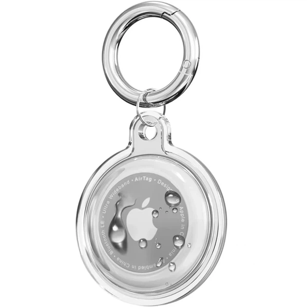 Чехол-брелок Tech-Protect Icon для AirTag (4 pack) Clear (5906302360765) - Фото 4 Чехол-брелок Tech-Protect Icon для AirTag (4 pack) Clear (5906302360765) - изображение 4