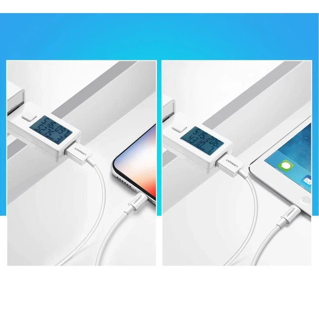 Кабель Ugreen USB-A to Lightning 2.4A 1m White (UGR272WHT) - зображення 5