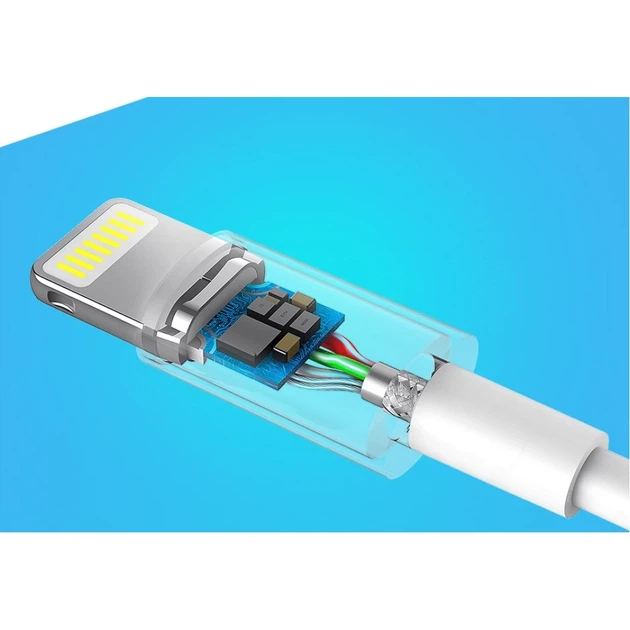 Кабель Ugreen USB-A to Lightning 2.4A 1m White (UGR272WHT) - зображення 8