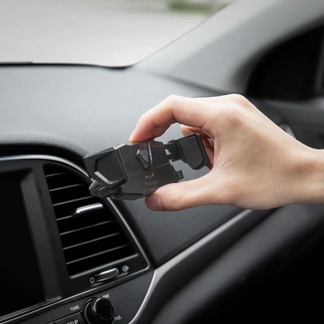 Автотримач Spigen Click.R Vent CAR Mount Black (000CP26265) - зображення 9