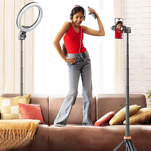 Универсальный штатив Tech-Protect L03S Wireless Selfie Stick Tripod Black (9490713934463) - Фото 9 Универсальный штатив Tech-Protect L03S Wireless Selfie Stick Tripod Black (9490713934463) - изображение 9