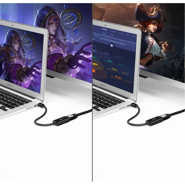 Адаптер Ugreen FHD (1080p) HDMI to Mini DisplayPort White (UGR1346WHT) - Фото 8 Адаптер Ugreen FHD (1080p) HDMI to Mini DisplayPort White (UGR1346WHT) - зображення 8