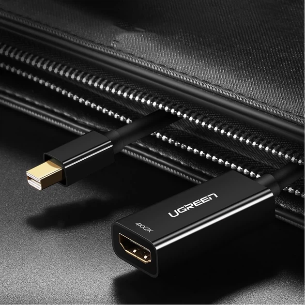 Адаптер Ugreen FHD (1080p) HDMI to Mini DisplayPort White (UGR1346WHT) - Фото 9 Адаптер Ugreen FHD (1080p) HDMI to Mini DisplayPort White (UGR1346WHT) - зображення 9