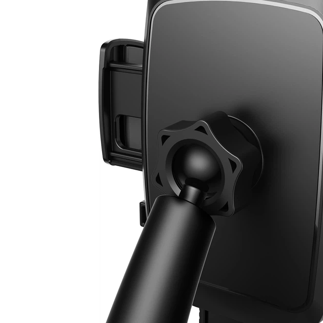 Uchwyt samochodowy JOYROOM Mechanical Car Holder Universal Cockpit/Window Black (6956116799069) - obraz 6