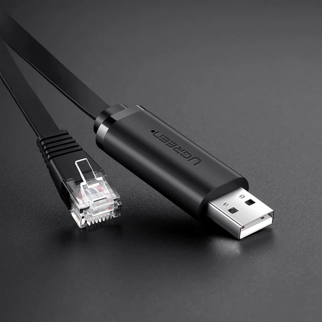 Кабель Ugreen USB-A to Ethernet RJ45 1.5m Black (UGR597BLK) - изображение 9