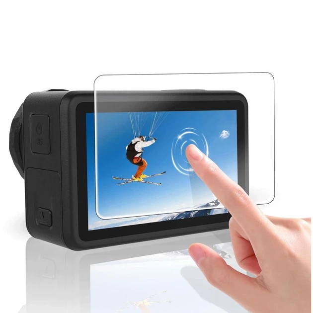 Защитное стекло Tech-Protect Glass Fit+ для DJI Osmo Action 5 Pro Clear (2 pack) (5906302331062) - изображение 3