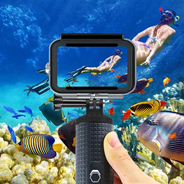 Водонепроницаемый чехол Tech-Protect GА200 Waterproof Case для GoPro Hero 9 | 10 | 11 | 12 | 13 Clear (5906302371785) - изображение 4