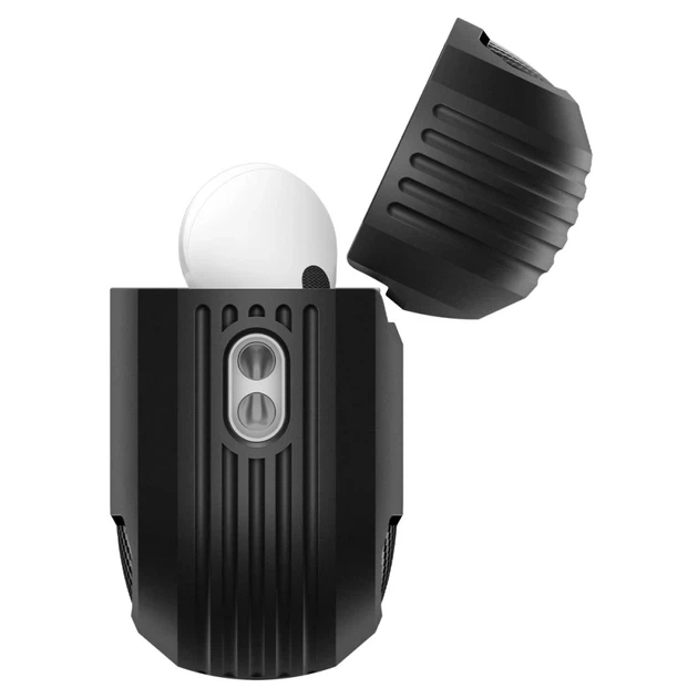 Чехол Spigen Rugged Armor для AirPods Pro 3 Matte Black (ACS09822) - изображение 6