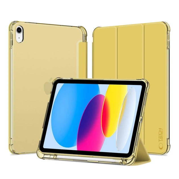 Чохол Tech-Protect SC Pen Hybrid для iPad 11 2025 11th Gen | 10.9 2022 10th Gen Crystal Yellow (5906302372119) - Фото 1 Чохол Tech-Protect SC Pen Hybrid для iPad 11 2025 11th Gen | 10.9 2022 10th Gen Crystal Yellow (5906302372119) - зображення 1