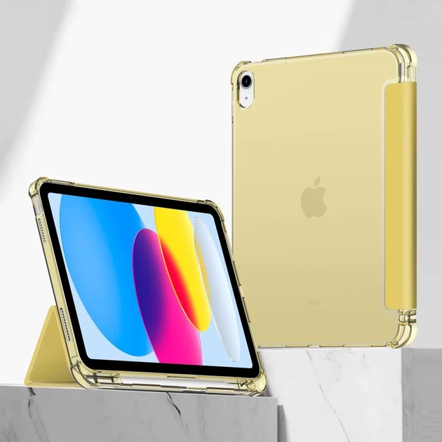 Чохол Tech-Protect SC Pen Hybrid для iPad 11 2025 11th Gen | 10.9 2022 10th Gen Crystal Yellow (5906302372119) - Фото 4 Чохол Tech-Protect SC Pen Hybrid для iPad 11 2025 11th Gen | 10.9 2022 10th Gen Crystal Yellow (5906302372119) - зображення 4