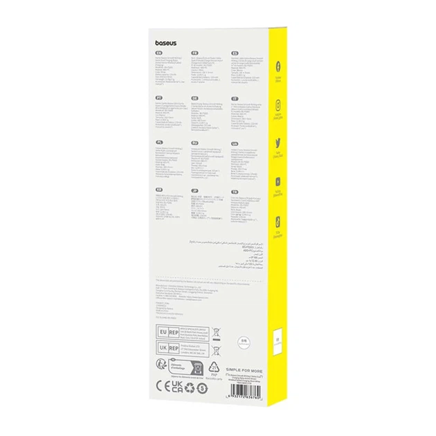 Стилус Baseus Smooth Writing Active with Wireless and Wired Charging White (P80015804213-00) - изображение 4