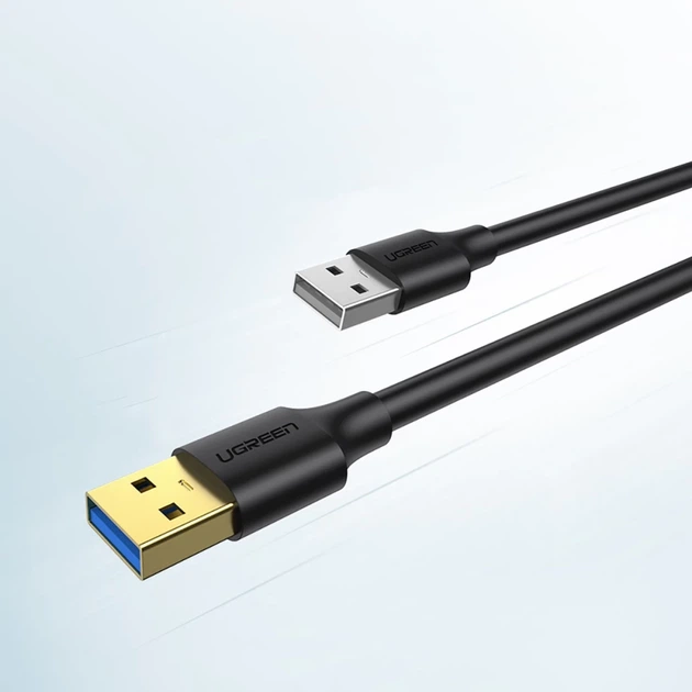 Кабель Ugreen USB-A Cable 3m Black (UGR1324BLK) - зображення 10