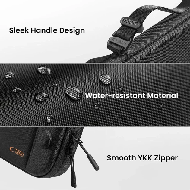 Чехол Tech-Protect Slim Pouch для Nintendo Switch 2 Black (5906302318988) - изображение 8