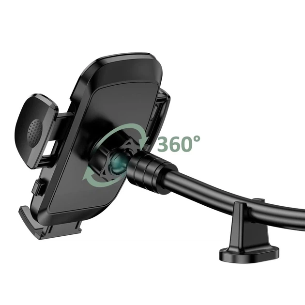 Автодержатель Tech-Protect V3 Universal Long Arm Windshield & Dashboard Car Mount Black (9490713928219) - изображение 3