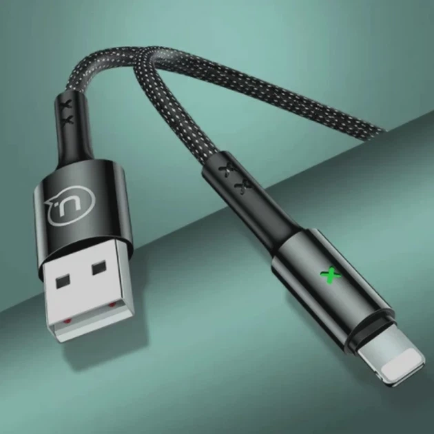 Кабель Ugreen USB-A to USB Type-C 3A 1m Black (6957303828821) - изображение 3