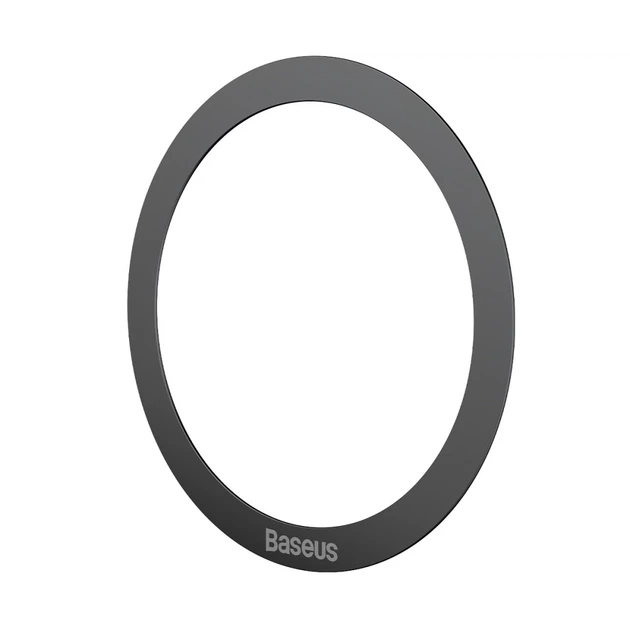 Магнитное кольцо Baseus Halo Series Magnetic Ring Silver Black (2 Pack) (PCCH000001) - изображение 9