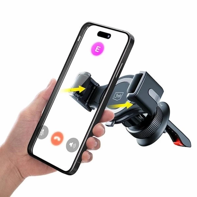 Uchwyt samochodowy 3MK Memo Hug Car Holder Black (5903108516624) - obraz 8