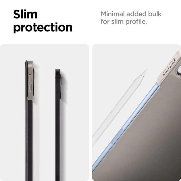 Чехол Spigen Smart Fold для iPad Pro 11 2024 5th Gen Black (ACS07025) - изображение 5