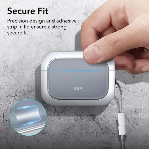 Чехол ESR Orbit Halolock для AirPods Pro 1 | 2 White with MagSafe (4894240171653) - изображение 7