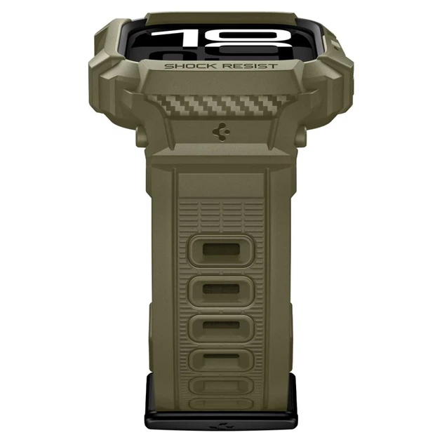 Чохол-ремінець Spigen Rugged Armor Pro V2 для Apple Watch 11 | 10 46 mm Vintage Khaki (ACS10507) - зображення 6