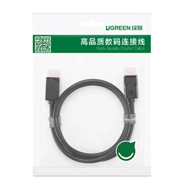 Кабель Ugreen DisplayPort to DisplayPort 3m Black (6957303812127) - изображение 5