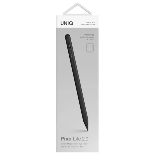 Стилус UNIQ Pixo Lite 2.0 Graphite Black (UNIQ-PIXOLITE2-BLACK) - Фото 3 Стилус UNIQ Pixo Lite 2.0 Graphite Black (UNIQ-PIXOLITE2-BLACK) - изображение 3