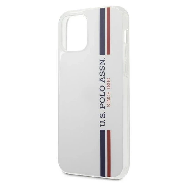 Чохол U.S. Polo Assn Tricolor Pattern Collection для iPhone 12 mini White (USHCP12SPCUSSWH) - зображення 8