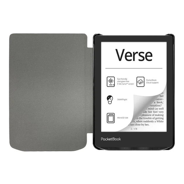 Чехол-книжка Tech-Protect SmartCase для PocketBook Verse | Verse Pro | Verse Lite Sakura (5906302332069) - изображение 2