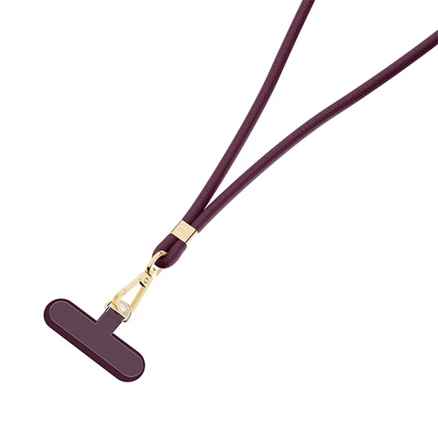 Универсальный шнурок 3MK EasyClip Elite Mulberry with Gold Metal (5903108572576) - изображение 7