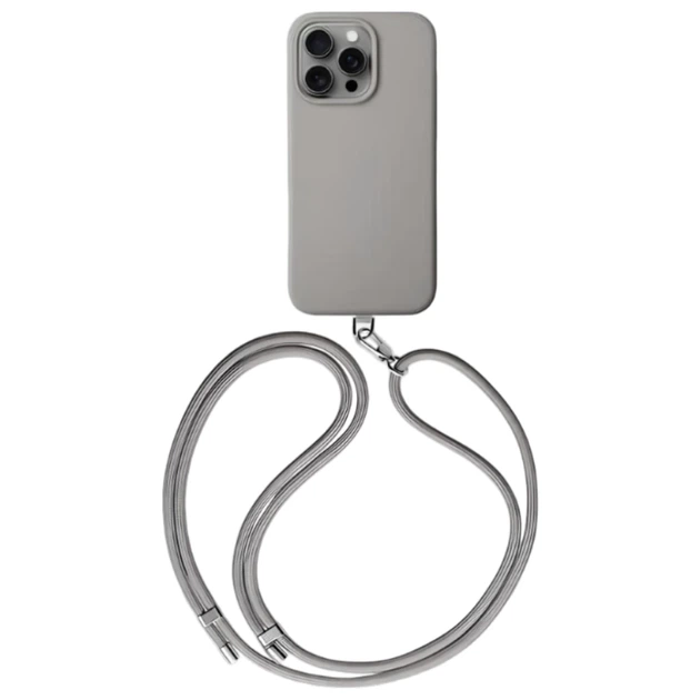 Чохол UNIQ Coehl Creme для iPhone 16 Pro Max Taupe Grey with MagSafe (UNIQ-IP6.9P(2024)-CREMTGRY) - зображення 2
