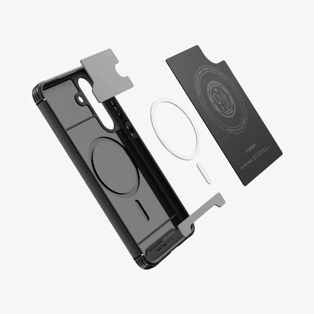 Чехол Spigen Core Armor для Samsung Galaxy S25 FE (S731) Matte Black with MagSafe (ACS10021) - изображение 8