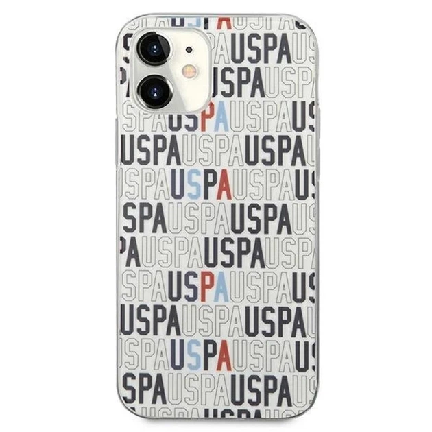 Чохол U.S. Polo Assn Logo Mania Collection для iPhone 12 mini White (USHCP12SPCUSPA6) - зображення 3
