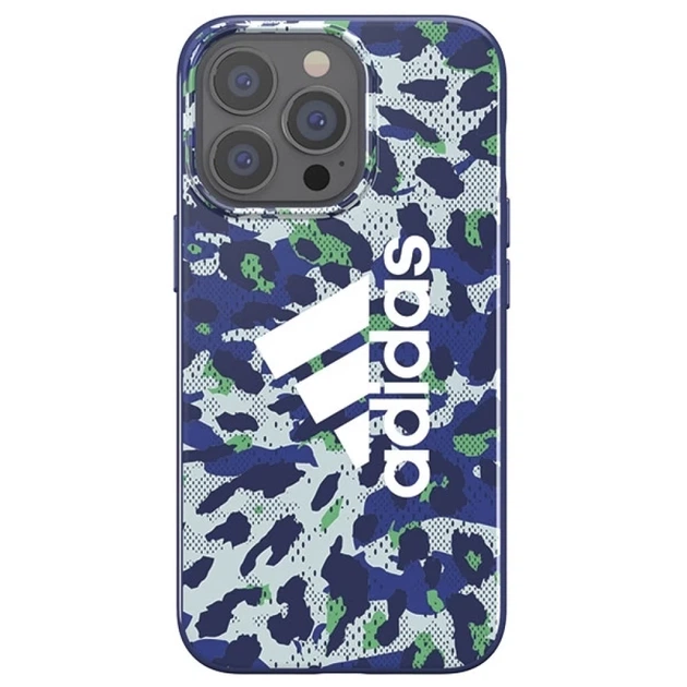 Чохол Adidas OR Snap Case Leopard для iPhone 13 | 13 Pro Blue (47260) - зображення 2
